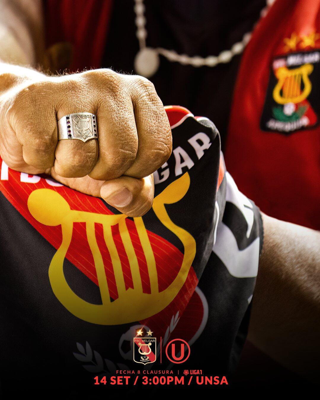 Melgar está se preparando para um duelo universitário em Arequipa