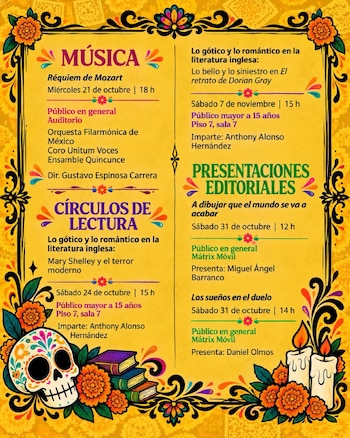 Miguel Ángel Barranco presenta el libro A dibujar que el mundo se va a acabar en Mátrix Móvil.
(Facebook/Biblioteca Vasconcelos)