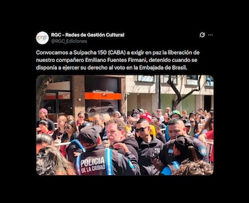 Ciudadano brasilero detenido en Argentina