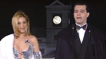 Ramón García y Ana Obregón