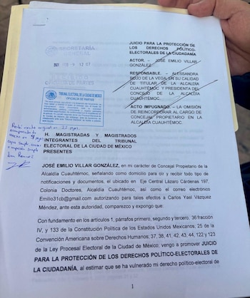 La acusación fue emitida luego