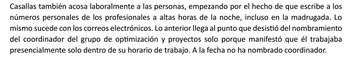 Empleados denuncian acoso y amenazas