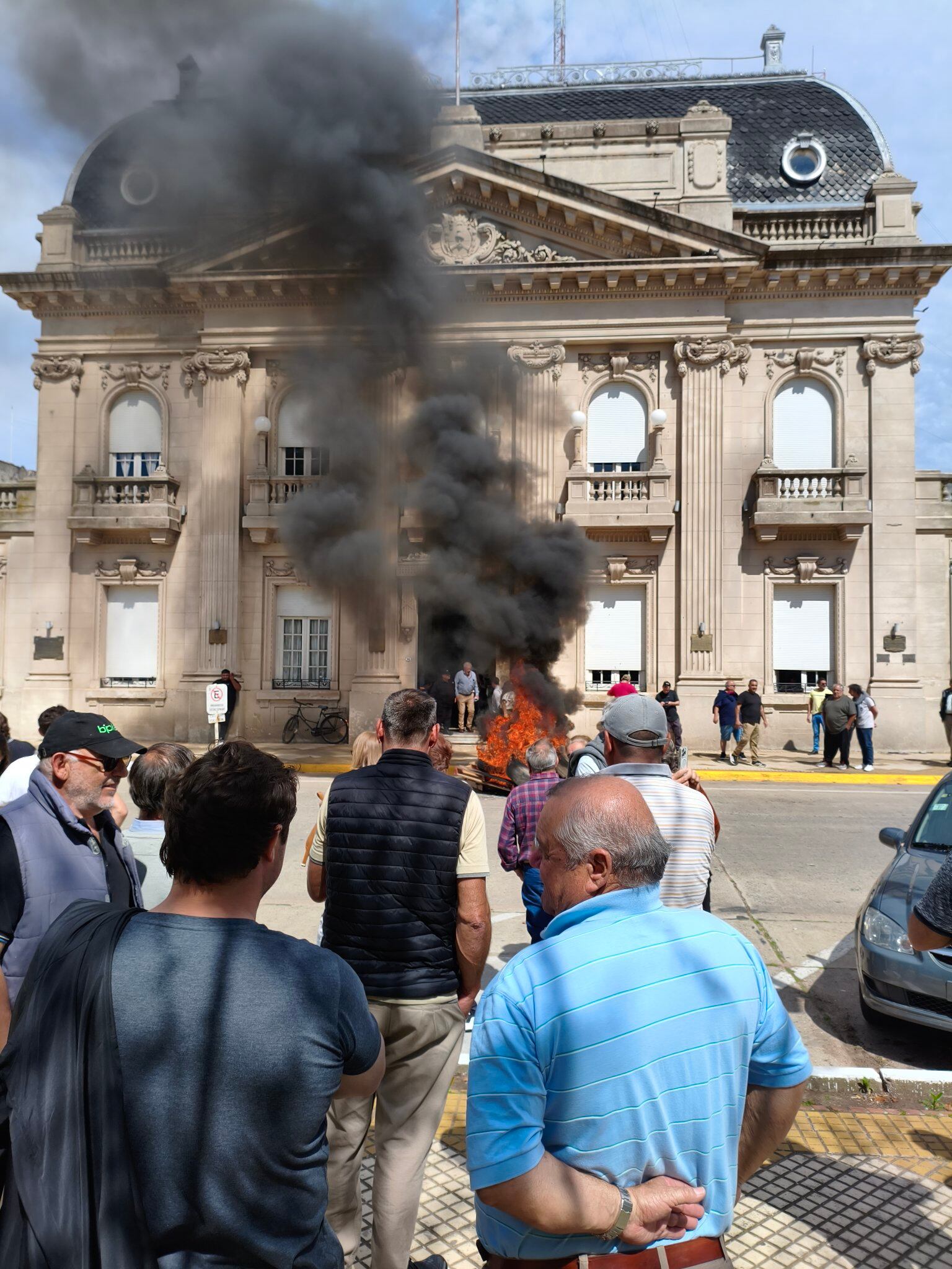 El reclamo de los productores agropecuarios frente a la municipalidad de 9 de julio