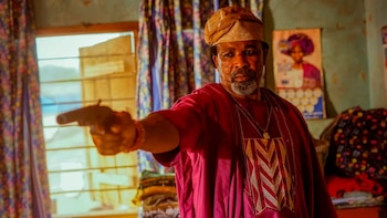 La película en el menú