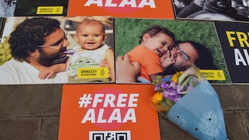 El activista egipcio-británico Alaa Abdelfatá