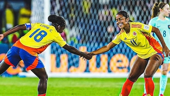 Linda Caicedo marcó gol en