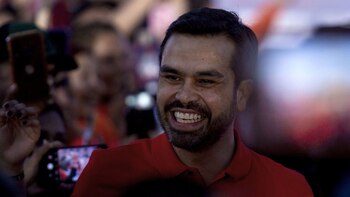 El aspirante a la presidencia