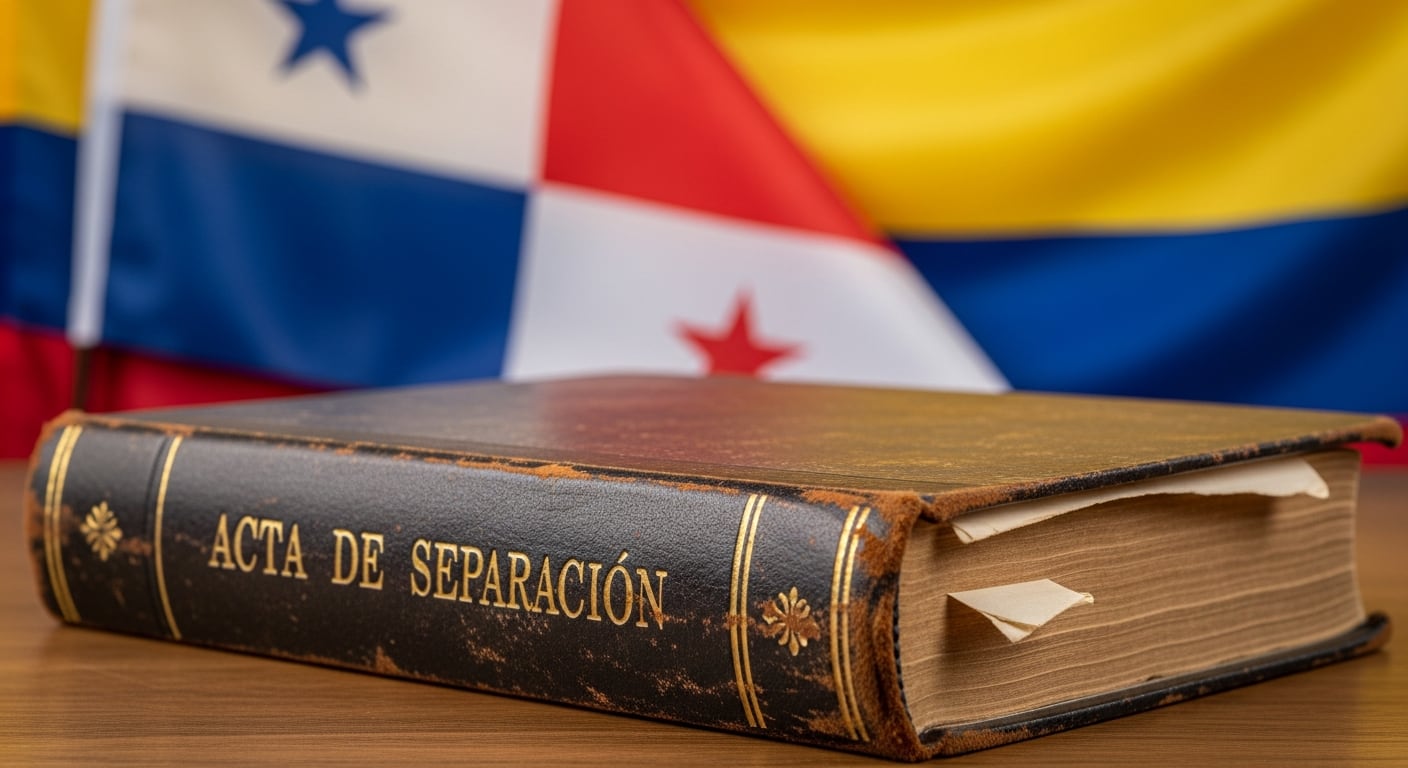 Restauran el libro donde se encuentra el acta que confirmó la separación de Panamá de Colombia en 1903
