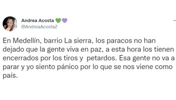 Tuiteros reportaron la alteración del