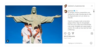 El posteo de Everton Ribeiro