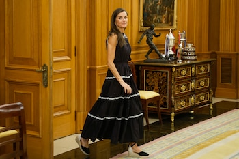 La doble cita de audiencias de la reina Letizia (EFE)