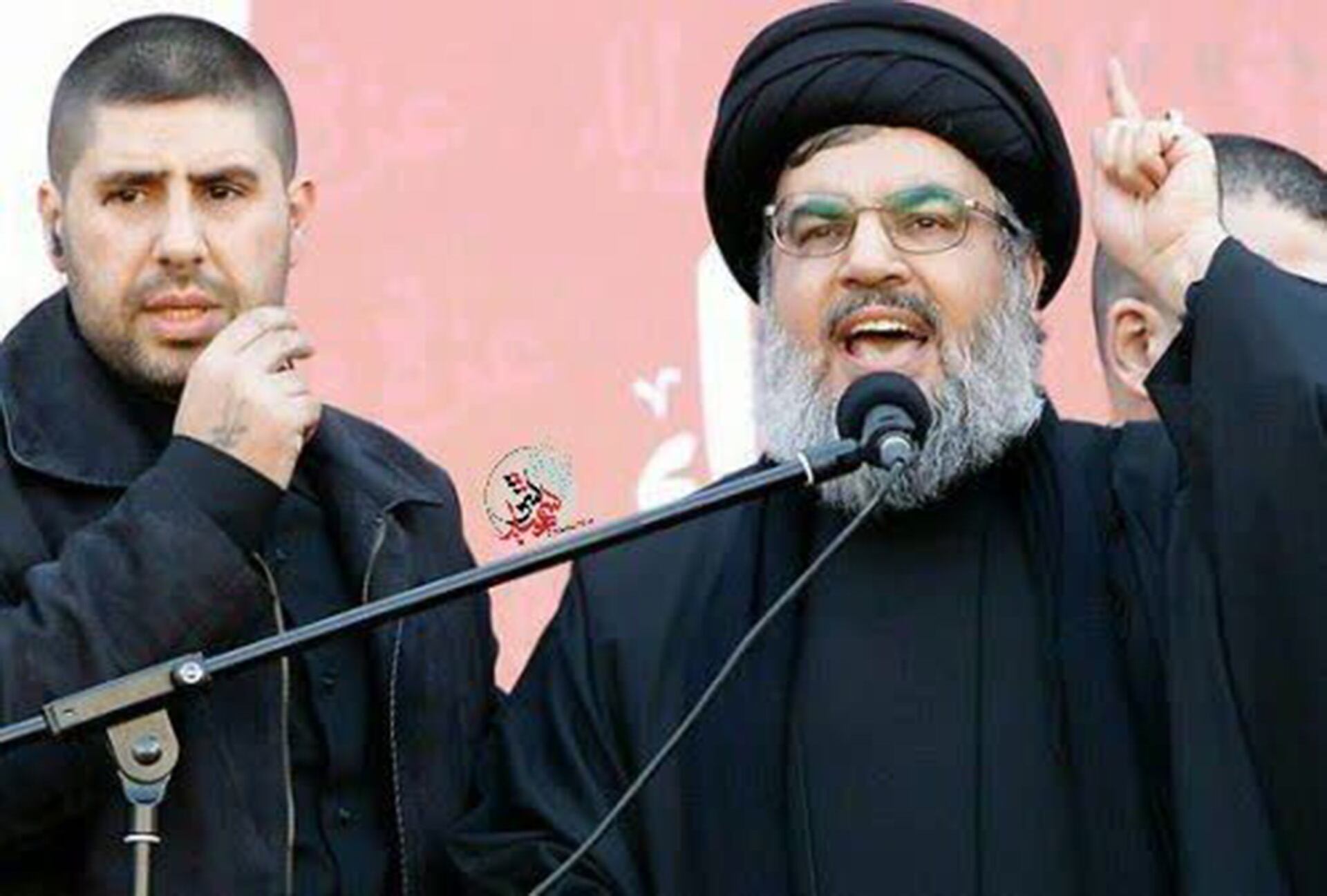 Imagen de archivo de Abu Ali junto a Hassan Nasrallah