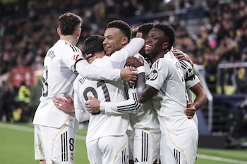 El Real Madrid enfila tres
