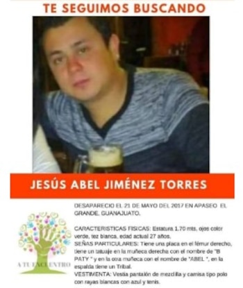 Desaparecidos en Guanajuato