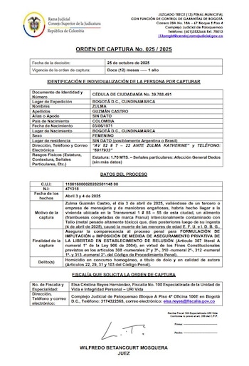 La petición, respaldada por la