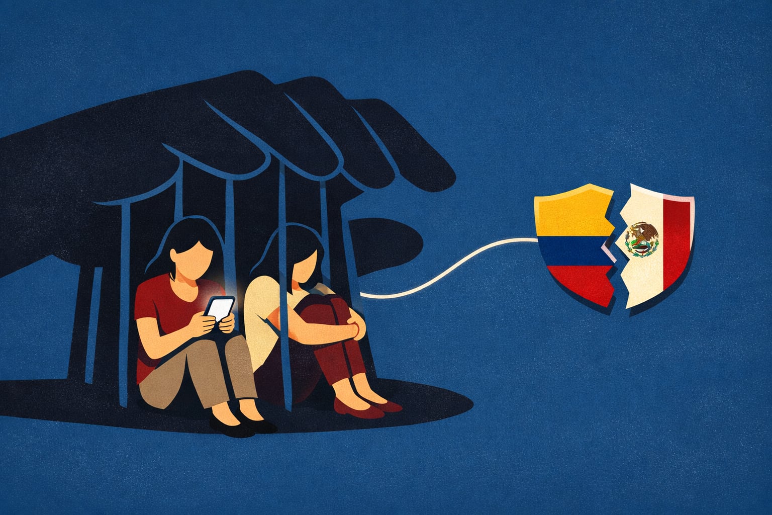 Dos jóvenes colombianas fueron liberadas de una red de trata en CDMX