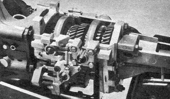 La moderna caja ZF fue