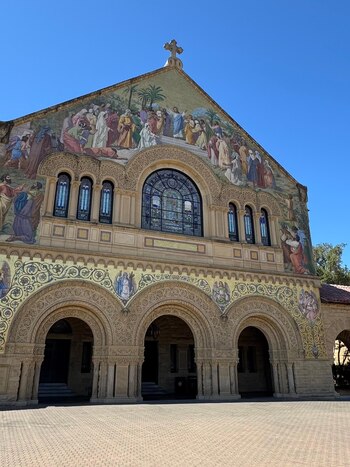 La iglesia Memorial de Stanford,