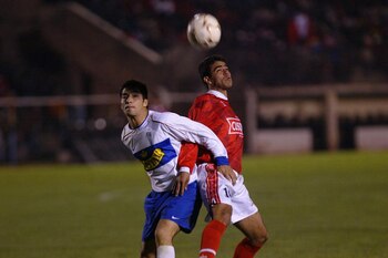 Julio García de Cienciano luchando