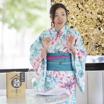 Mayuko Sasayama en la presentación