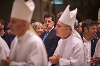 Misa por el 1° aniversario de la muerte del papa Francisco en la Basílica de Luján
