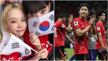 Karina y Winter de aespa se convierten en tendencia tras apoyar a Corea del Sur en el Mundial 2026