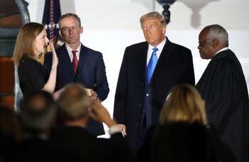 La jueza Amy Coney Barrett