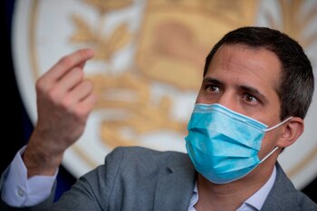 El opositor venezolano, Juan Guaidó