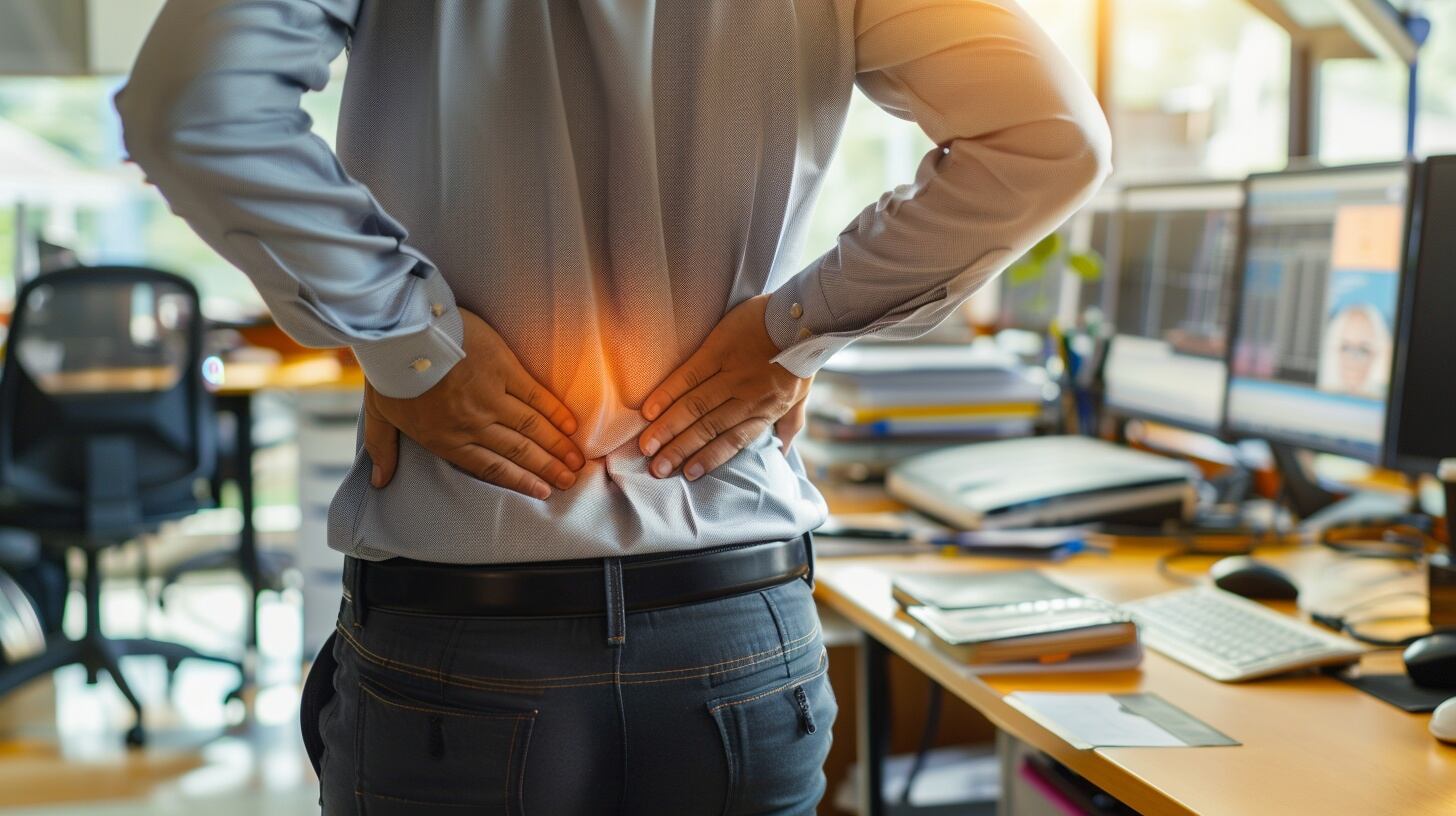 El dolor de espalda es la principal causa de discapacidad global y afecta a millones de personas en todo el mundo (Imagen Ilustrativa Infobae)