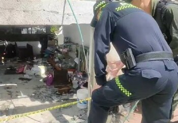Fuerte explosión en Calima El