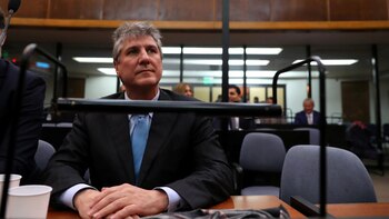 Amado Boudou en el juicio en su contra (Reuters)