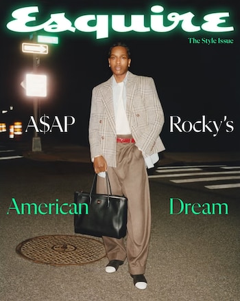 A$AP Rocky analizó cómo consolidó su éxito internacional en el hip hop combinando música, moda, cine y compromiso familiar (Portada Esquire)