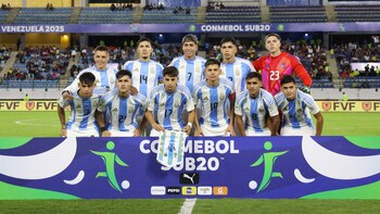 La selección argentina Sub 20