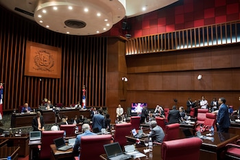 Vista de una sesión del Senado dominicana, en Santo Domingo (República Dominicana), en una fotografía de archivo. EFE/ Orlando Barría