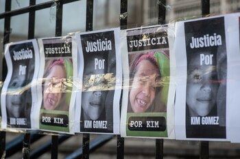 Crimen de Kim Gómez: terminó la audiencia por el futuro del detenido de 14 años y la resolución se conocerá el lunes Crimen de Kim Gómez: terminó la audiencia por el futuro del detenido de 14 años y la resolución se conocerá el lunes
