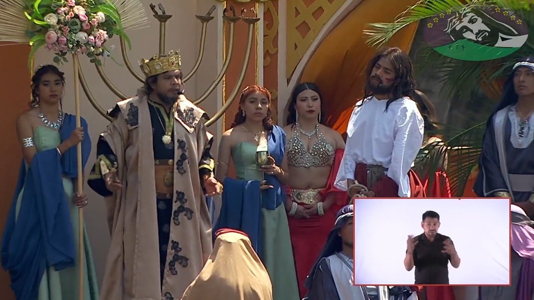 El Rey Herodes recibe gritos de