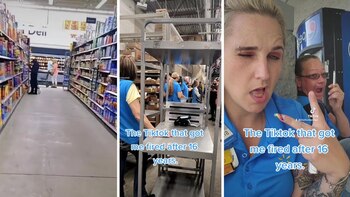 Una mujer se grabó en