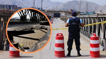 Puente Santa Clara cerrado por