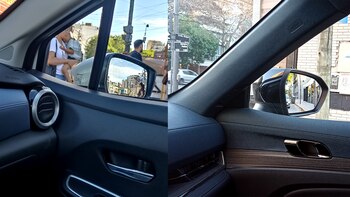 Un espejo muy grande a