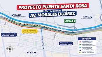 Nuevo Jorge Chávez: habilitan plan de desvíos por construcción de puente y pasos a desnivel. (Foto: MTC)