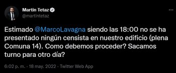 Martín Tetaz disparó contra el