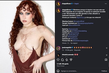 Chappell Roan defendió su vestido