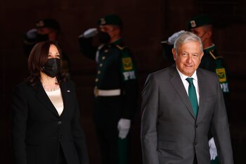 El presiente de México, Andrés
