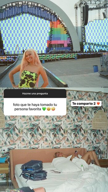 La cantante colombiana respondió varios de las preguntas de sus seguidores. Foto: @karolg