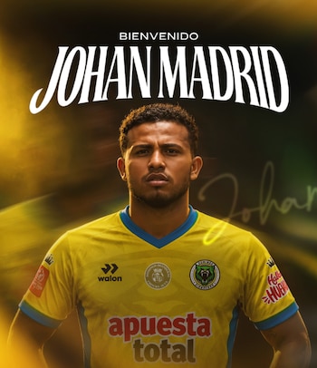 Johan Madrid fue presentado en Domingo Dianderas.