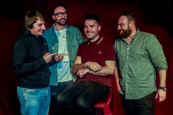 Los miembros del grupo Supersubmarina