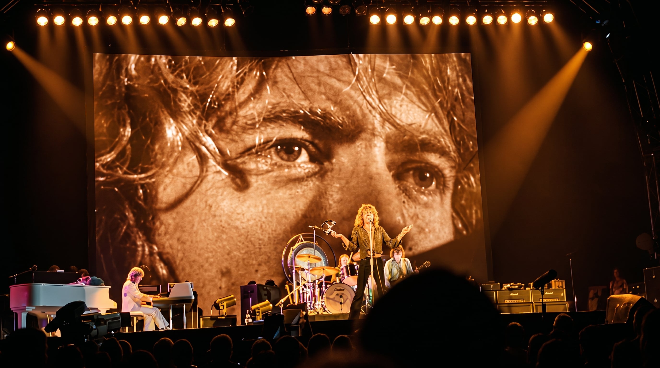 El concierto de Led Zeppelin en Knebworth marcó el regreso de la banda al Reino Unido después de cuatro años (Imagen Ilustrativa Infobae)