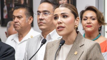 Gobernadora en obra pública