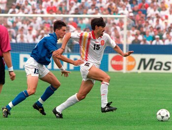 El jugador de la selección