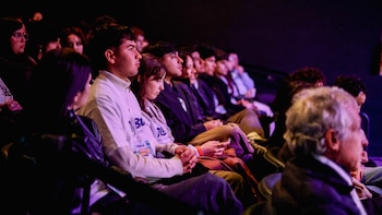 Muchísimos jovenes en el evento de Ashoka